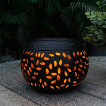 Solar Table Lamp Outdoor proof-dancing Flashing Flame
