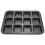 Non-Stick Baking Cake Mold Multi-Grid Cupcake Maker Mold Kitchen Supply Carbon Steel 1Set 1