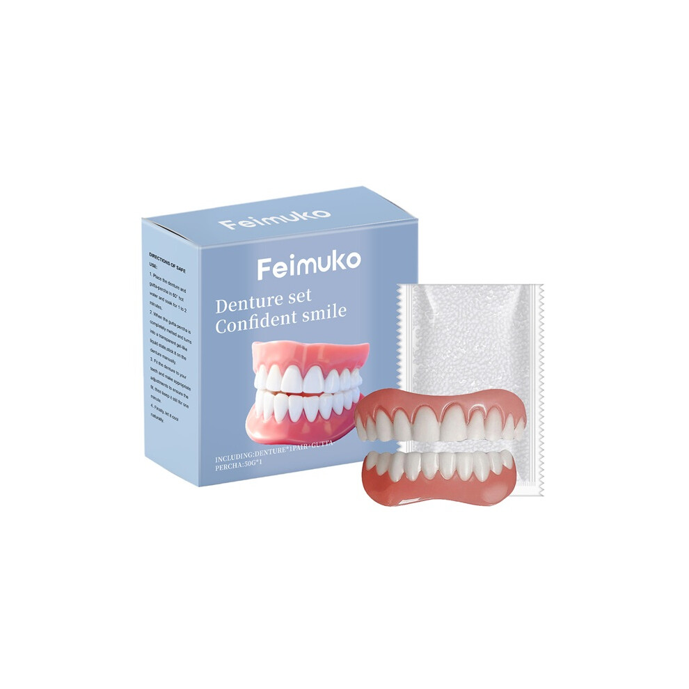 Yeepano Denture Modification Kit Improves The Beauty Of Smile And Oral Cavity, Comfortable Material Dentures And Dental Beauty