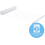 5-Wire Retractable Indoor Clothesline - 5 x 12.3 ft Wall Mounted Clothesline 2