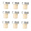 Set van 9 aluminium wijnflesstoppers 5