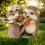 Acrylic2D Hedgehog Garden Stake – Utomhusdekoration 3