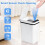 Smart Touchless Trash Can 2.2-Gallon Motion Sensor 4