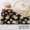 Set de 2 sets de table à motifs floraux, 45,7 x 30,5 cm, PVC 5
