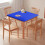Stretch Square Tablecloth Polyester 86 x 86 cm 2