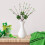 Four Leaf Clover Decoration for St. Patrick's Day 1pc 4