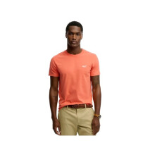 T-Shirt - SUPERDRY - Essential - Rosa - Baumwolle - Kurze Ärmel