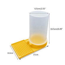 Bienenstock, Imkerei-Wasserspender, Bienentränke, Imkereiausrüstung, Honigbienenstockeingang, Futtertrog, Nest, Imkerwerkzeug