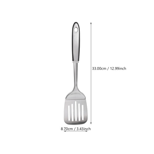 Spatule ajourée en acier inoxydable 33 cm 2