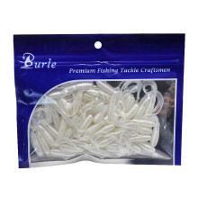 50 Stück Angelköder, weiche Angelköder, weiche Wavetail-Swimbaits, Wavetail-Swimbaits, weiche künstliche Köder S