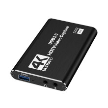 USB 3.0-Videoaufnahmekarte zu HDTV-USB-Videoaufnahmegerät, Digitalkonverter, kompatibel mit PC, Fernseher, Laptop und Gaming-PC