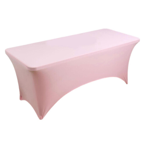 1PC Elastics Rectangular Bars Table Cover Spandex Table Cloth Stretch Bars Hotel Party Cocktail Tableclo