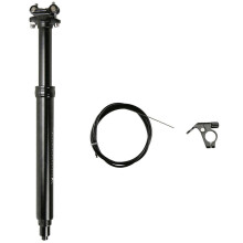 Tige de selle télescopique à suspension 31,6 mm en alliage d'aluminium pour vélo, amortisseurs, tige de selle de vélo, cyclisme