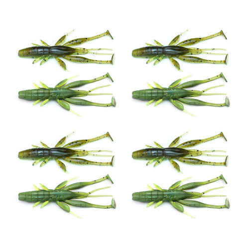 Stück weiche Angelköder, Krebsköder, Hummerköder, Krebsköder, Garnelenköder, künstliche Köder, Schwimmköder, kompatibel mit Outdoor-Angeln