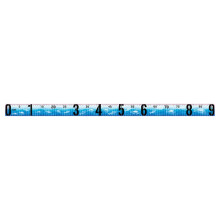 Waterproofs Fishing Measure Ruler PVC Foldable Fish Ruler Fish Measurement Tool Outdoor Fishing Measuring Devic