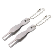 2Pcs Quick Split Rings Opener Tool Fishing Line Tweezers Double Rings Opening Pliers Fishing Tackle Fishing Line Pliers