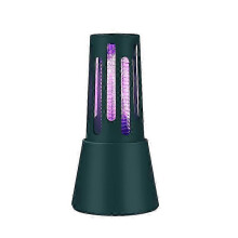 Lampe anti-moustiques noire domestique, répulsif anti-moustiques photocatalytique à choc électrique