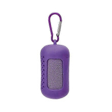 Tragbarer, schnelltrocknender Sport-Kältehandtuchgürtel aus Mikrofaser, schweißabsorbierend, lila