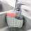 Kitchen sink rack soap sponge drain rack bracket double-layer hanging basket storage suction cup kitchen storage rack sink accessories washing 1