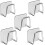 Small Stainless Steel Kitchen Sink Sponge Holder (5 pcs) 1