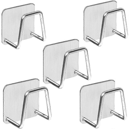 Small Stainless Steel Kitchen Sink Sponge Holder (5 pcs)