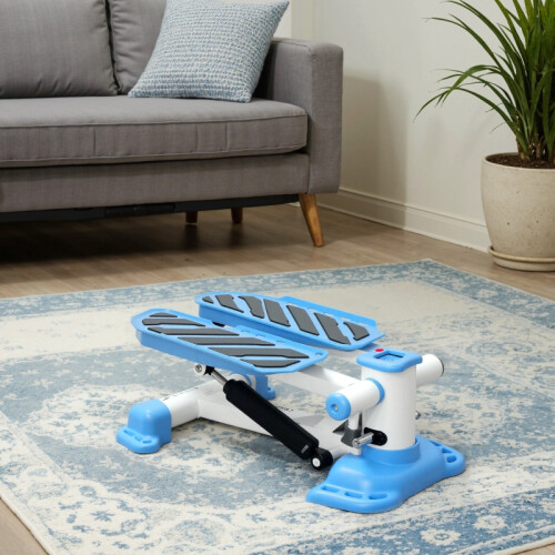 Portable Mini Stepper, Blue, LCD, Anti-skid Pedals 2