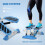 Portable Mini Stepper, Blue, LCD, Anti-skid Pedals 4