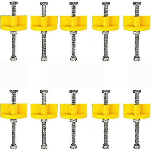 10 Sets Portable Wall Tile Leveling System Adjustable Height Fixed Lifting Tool