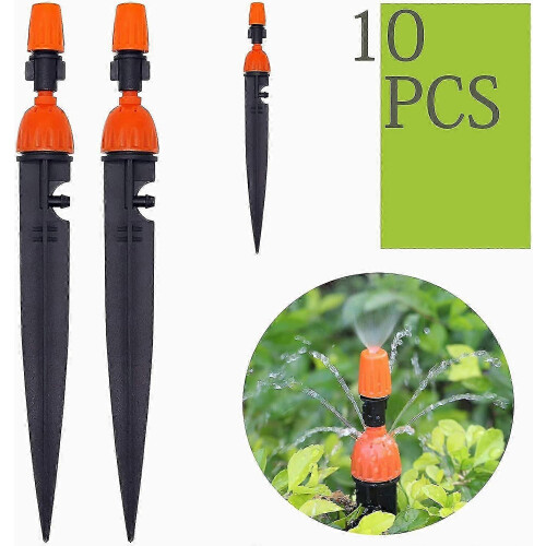 10 Kits Dual Function Drip Irrigation System Kit Drip Irrigation Kit 4mm/7mm Hose Connector