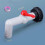 Plastic IBC Tank Adapter - 60 Coarse Thread to 1" Ball Valve 1