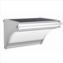 1pcs LED Solar Light, Aluminum Housing, Outdoor Waterproof, Radar Motion Detection, Suitable compatible with Porch, Garden, Patio, Garage