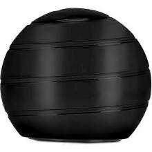 Metall-Gyroball (schwarz, Durchmesser: 45 mm), ein kinetisches Tischspielzeug mit optischer Illusion, baut Stress ab und fördert die Kreativität.
