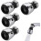 360 Faucet Aerator - 4-Piece Adjustable Rotating Nozzle 1