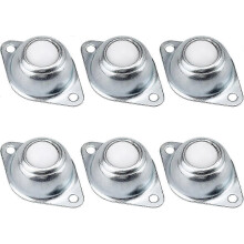Roulettes à billes en nylon (lot de 6) - Roulements pour convoyeurs/mobilier
