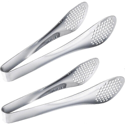 9" Buffetzange, 2er-Set Servierzangen aus Edelstahl