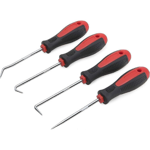 Automotive Precision Hook and Pick Set | 4-Piece Hand Tool Set