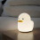 USB Rechargeable Duck Night Light - Silicone Kids' Lamp 1