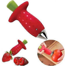 Erdbeerschäler, Stiel und Blattentferner, Tomatenschäler, Edelstahl Obst und Gemüseschäler, Schälmesser