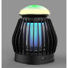 Mückenvernichterlampe, stimmungsvolle Outdoor-Lampe, tragbar, USB-aufladbar, Hänge-Zeltlampe, geeignet für drinnen, Garten, Camping