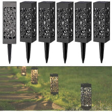 Solar Garden Ground Lights - Waterproof LED Path Lighting
