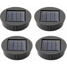 4-teiliges Ersatz-Solarleuchten-Set mit LED-Birne, SL.GT-Solarpanel, Solarpanel-Akku, Ersatz-LED-Solarbox