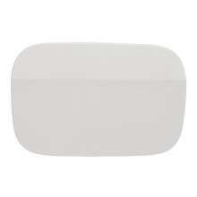 Fuel Tank Door Cover ?561809857 Shockproof Scratch Resistant Strong Structure Fuel Filler Tank Gas Cap White