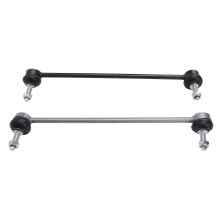 2Pcs Front Stabilizer Sway Bar Link 9678833080 Metal Enhanced Handling Improved Grip Stabilizer Anti Roll Bar Drop Link compatible with 2008 301 207