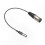 Cable de audio de 3 pines macho a mini XLR macho compatible con conexiones de micrófono. 1