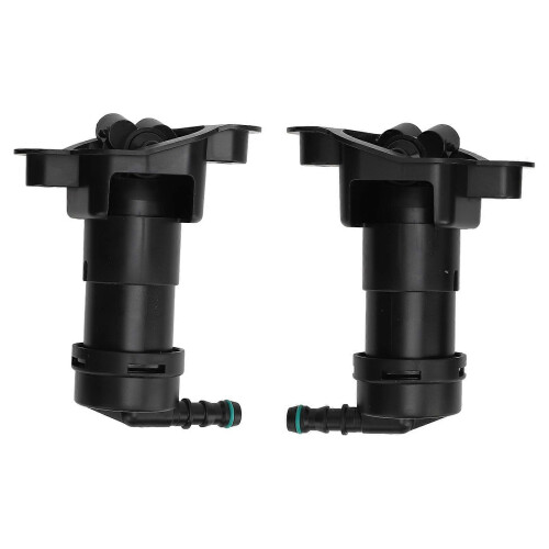 1 Pair Headlight Washer Nozzle 8E0955101D Left Right Front Headlamp Washer Nozzle Jet compatible with A4 B7 2004?2007