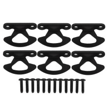 6 Pcs Truck Bed Tie Down Anchors Secure Cargo Holding High Strength compatible with Sport Trac 2001 to 2010