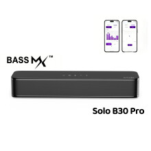 ULTIMEA 2.1Ch Mini Soundbar for TV/PC/Laptop with Built-in Subwoofer, Bluetooth 5.3, APP Control, Solo B30 Pro - Refurbished