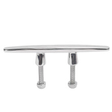 8 inch intrekbare bootklamp, gepolijst 316 roestvrij staal, geschikt voor het vastmaken van boten, jachten, vrachtschepen en speedboten.