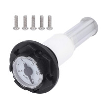 Fuel Gauge Gas Cap High Accuracy Temperature Resistant Excellent Sealing Mechanical Fuel Cap Meter compatible with Yacht Car Truck ATV 150mm
