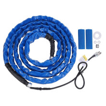 15FT Heated Garden Water Hose RV -40 Anti Freezing 3/4in GHT Fitting Built in Thermostat Heated Drinking Water Hose compatible with Motorhome